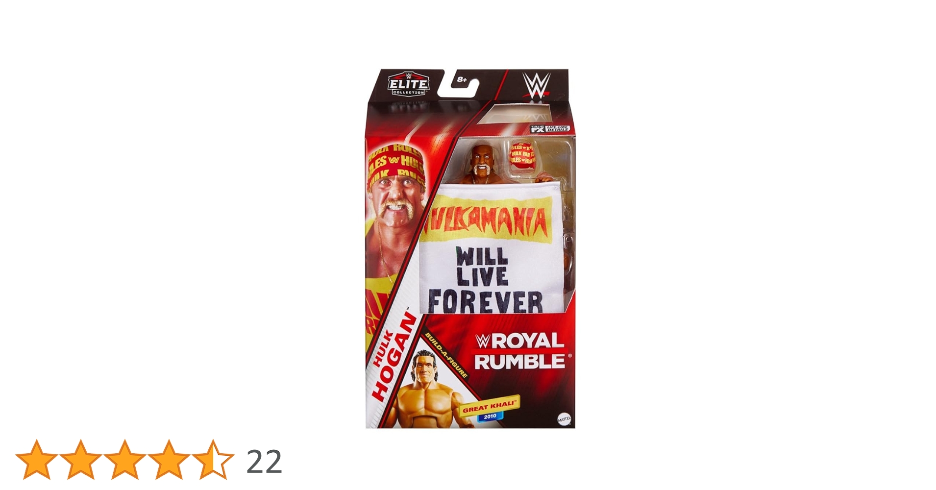 新品未開封　WWE ロイヤルランブル ハルク ホーガン アクションフィギュア Amazon.co.jp: WWE 2025 ロイヤルランブル エリート ハルク